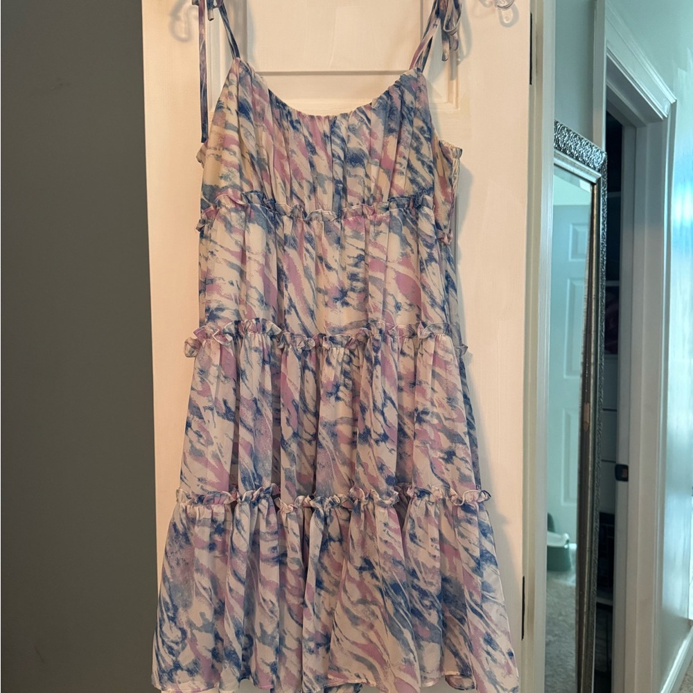 Buddy Love Multicolor Tie-Dye Dress